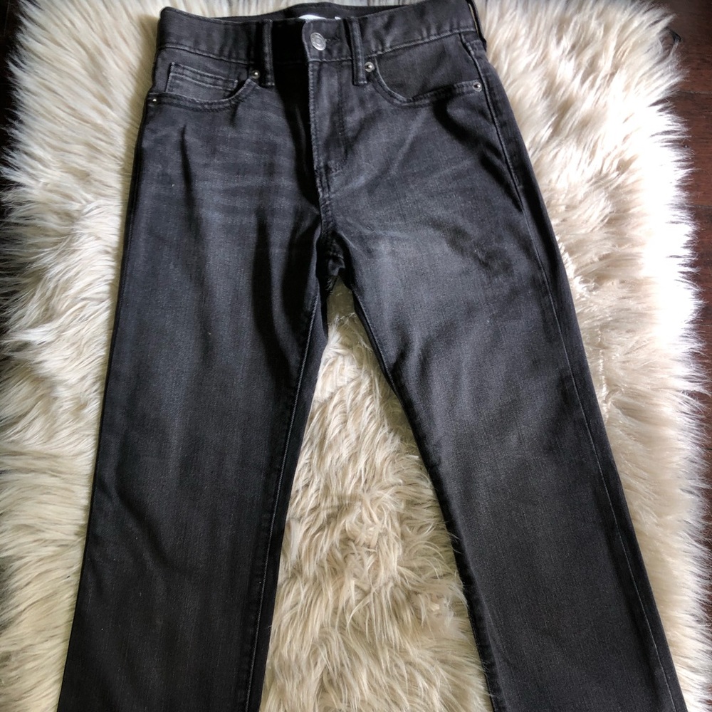 Boys Old Navy black faded Built in Flex jeans